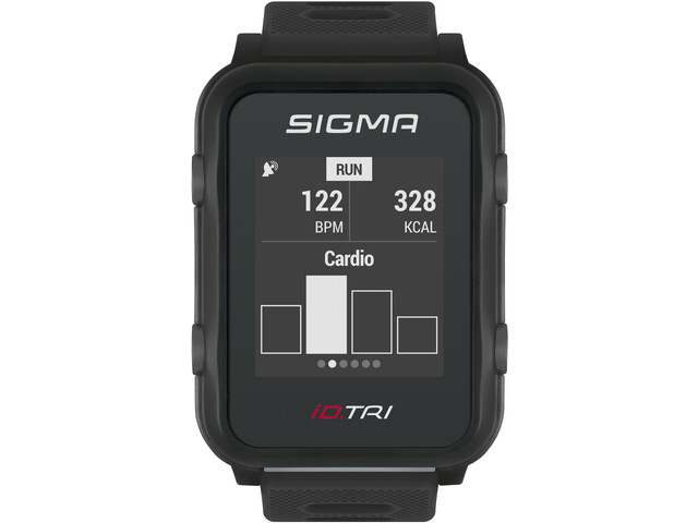 Eigendom T verlegen SIGMA SPORT iD.TRI Basic Multisport Horloge, black I Bikester.be